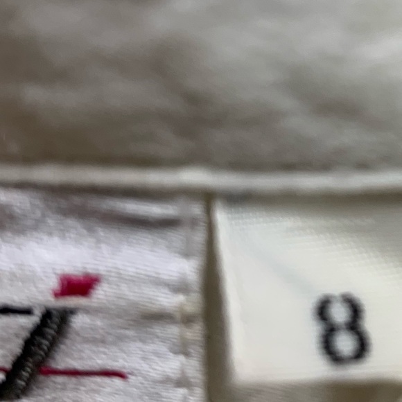 VTG 70/80s sZ 8 top Big Pink Button 100% Cotton - Picture 7 of 7